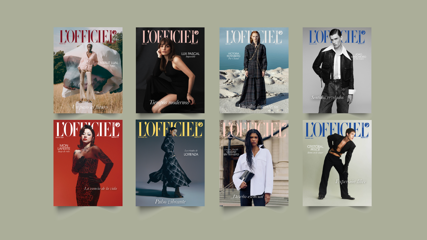 Suscripción Anual L'Officiel Chile 2025 | 8 ediciones